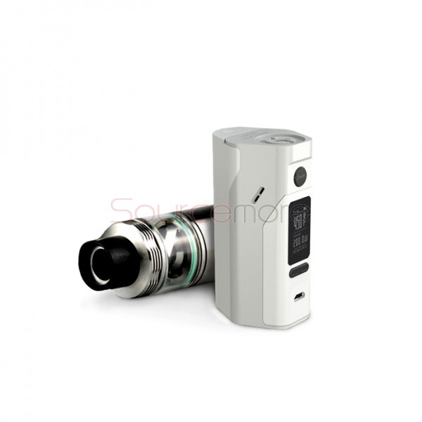 Wismec Reuleaux RX2/3 Mod with Cylin RTA Bundle Kit - Matte White