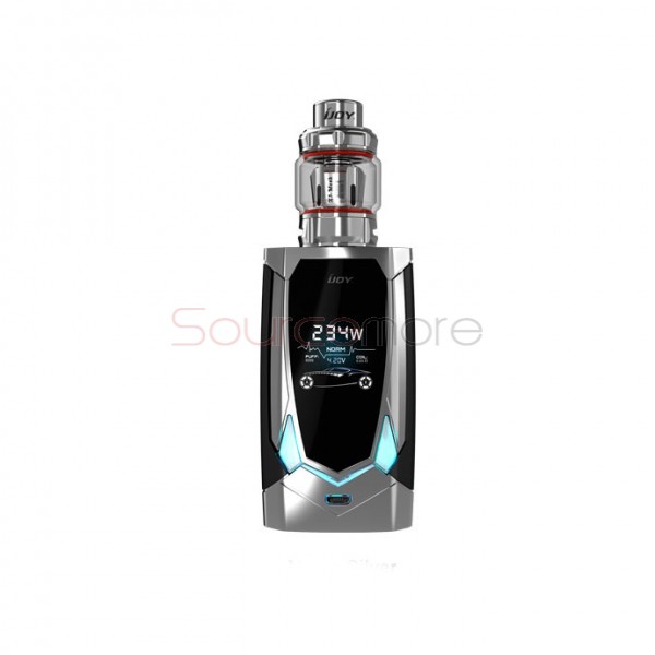 IJOY Avenger 270 Kit 234W Avenger 270 Mod with Avenger Subohm Tank-Mirror silver