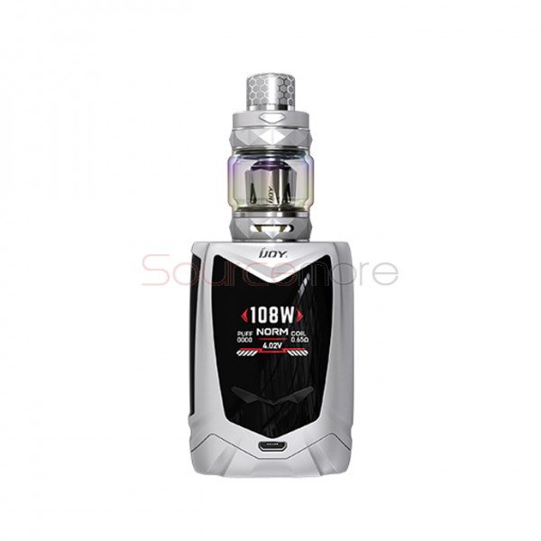 IJOY Avenger Baby 108W Voice Control Kit - Mirror White