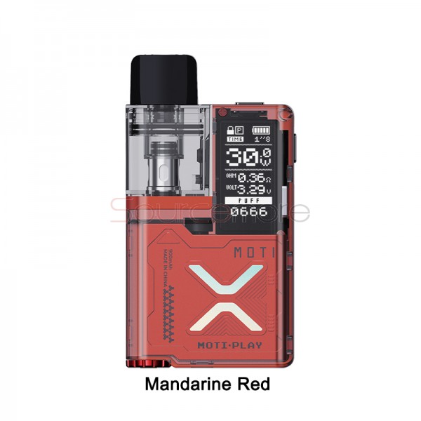 MOTI Play Pod Kit Mandarine Red