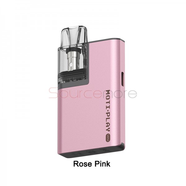 MOTI Play Mini Refillable Pod Kit Rose Pink