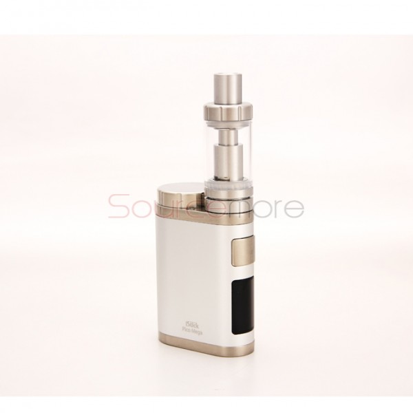 Eleaf iStick Pico Mega Kit 4.0ml Melo 3 Atomizer and TC 80W iStick Pico Mega Mod- Silver