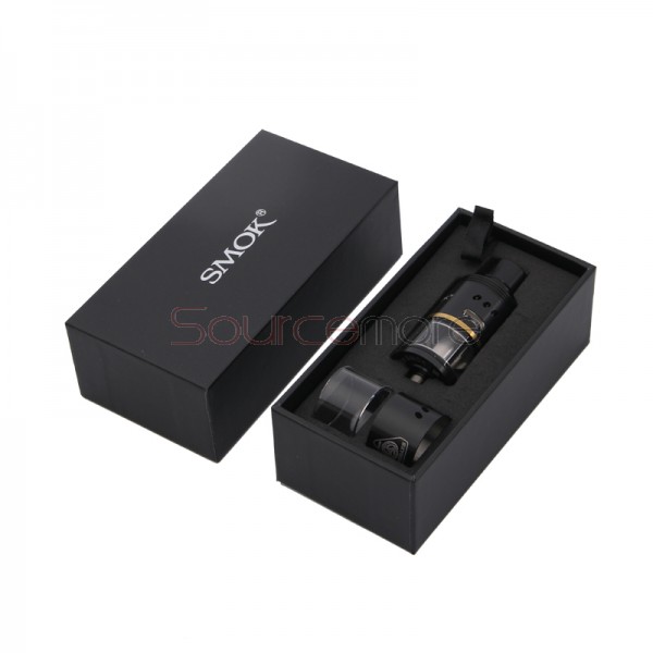 Smok Skyhook RDTA Side-filling Tank Support Single or Dual Coil Deck with 5ml Capacity and 24.5mm Diameter- Black