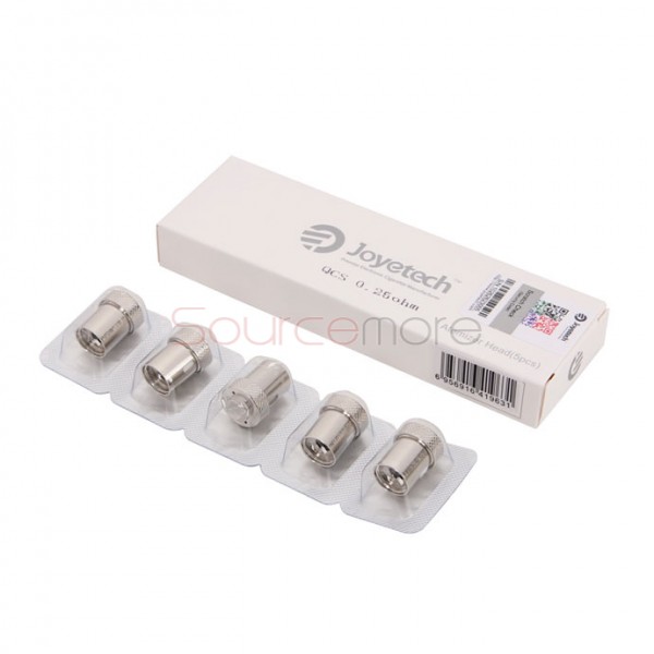 Joyetech Ultimo Replacement Coil Head MG QCS Head 5pcs- 0.25ohm