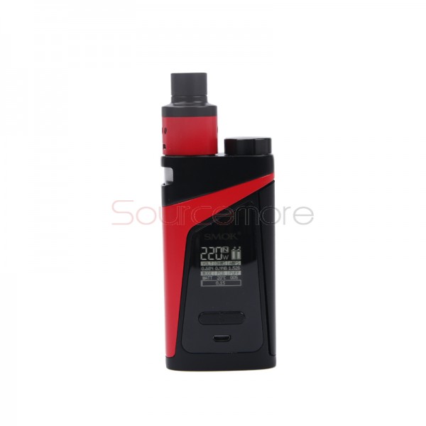 Smok Skyhook RDTA Box All-in-One Kit with 220W Skyhook Mod and 9ml Built-in RDTA Tank- Black&Grey
