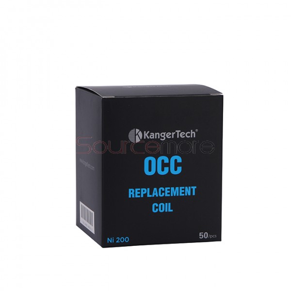 Kangertech OCC Replacement Organic Cotton TC Coil Temperature Sensing Head for Subtank 5pcs - 0.15ohm