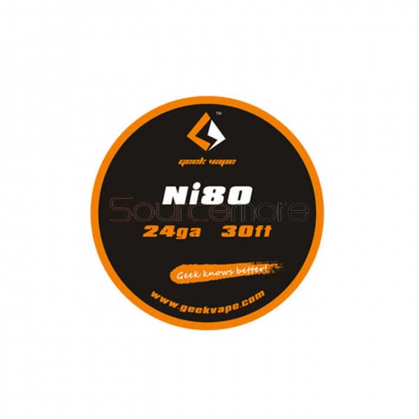 Geek Vape Ni80 24GA Standard Wire 30ft - 1.89ohm/ft