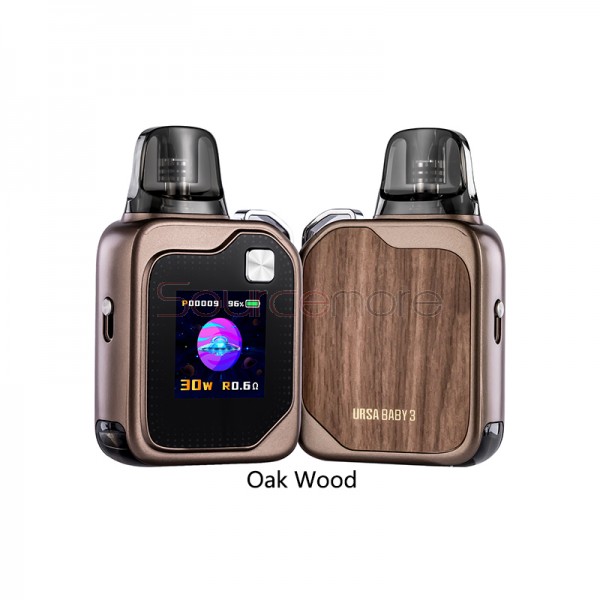 Lost Vape Ursa Baby 3 Kit Oak Wood
