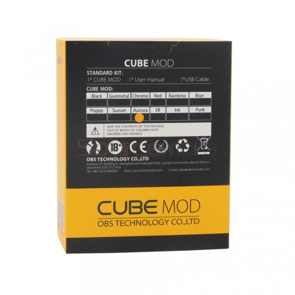 OBS Cube Mod Resin Version - Aurora