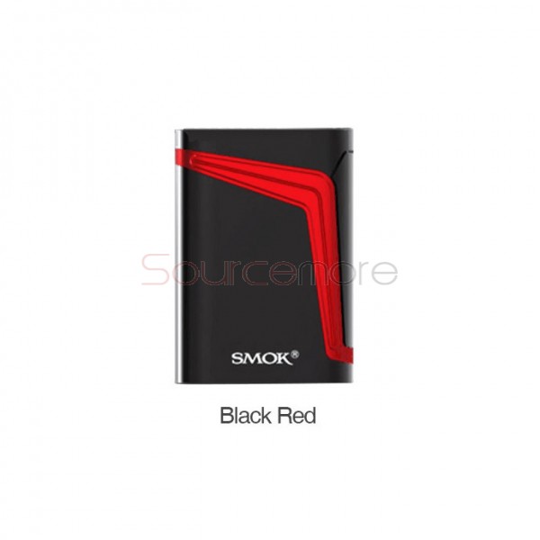 Smok V-FIN 160W VW/TC Box Mod with 8000mah Built-in Capacity-Black Red