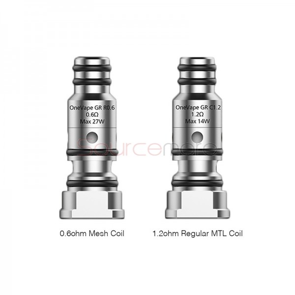 OneVape Golden Ratio Coil 5pcs Mesh Coil 0.6ohm
