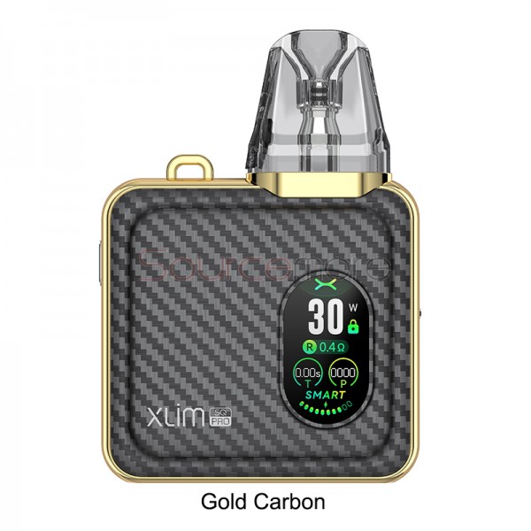 OXVA Xlim SQ Pro Kit Gold Carbon