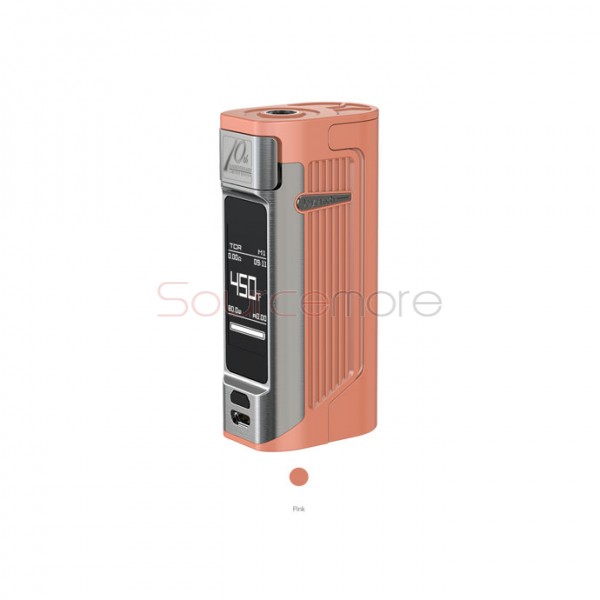 Joyetech ESPION Solo 80W Touchscreen Box Mod Powered by Single 21700/18650 Cell(with cell version)-Pink