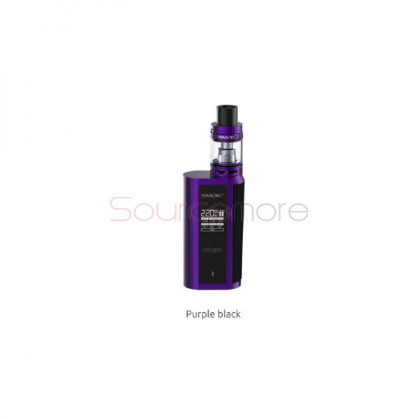 Smok GX2/4 Kit 5ml TFV8 Big Baby Tank with GX2/4 Twins Mission Mod-Purple black