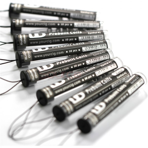 Youde UD Kanthal A1 Prebuilt Coil  Shot Packing 10pcs-24GA ID2.8*0.5 ohm 