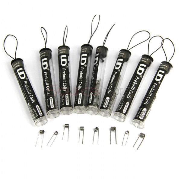 Youde UD Kanthal A1 Prebuilt Coil  Shot Packing 10pcs-24GA ID2.8*0.5 ohm 