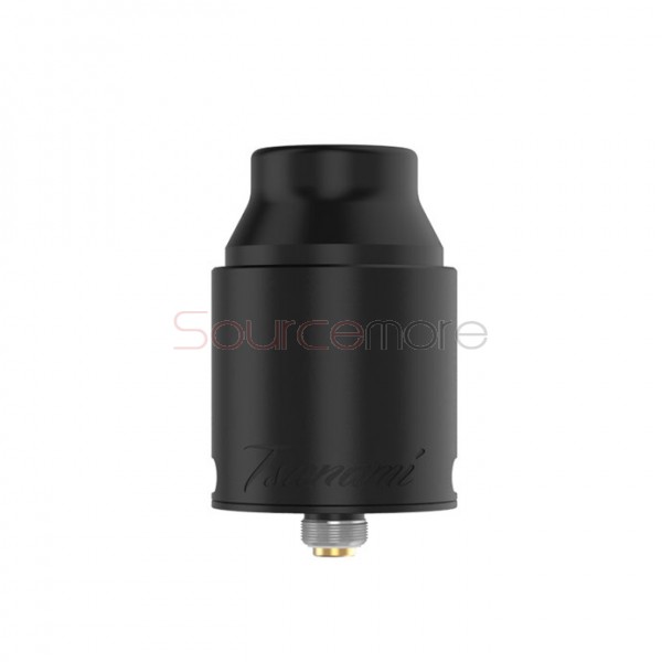 Geek Vape Tsunami Pro RDA Adjustable Airflow Rebuildable Drip Atomizer- Black
