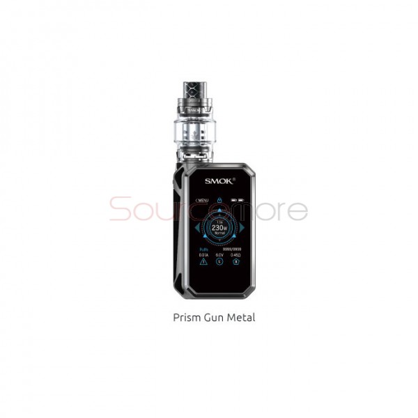 Smok G-Priv 2 Luxe Edition Kit with 230W G-Priv 2 Mod Luxe Edition and TFV12 Prince Tank-Prism Gunmetal