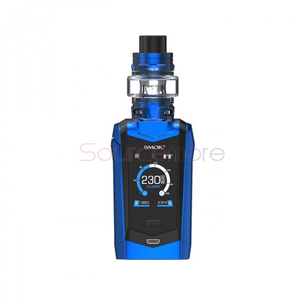 Smok Species 230W Kit with TFV8 Baby V2 Tank - Prism Blue Black