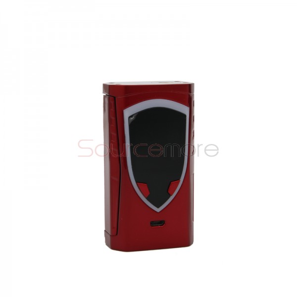 Smok ProColor 225W TC/VW Mod Powered by Dual 18650 Cells-Red