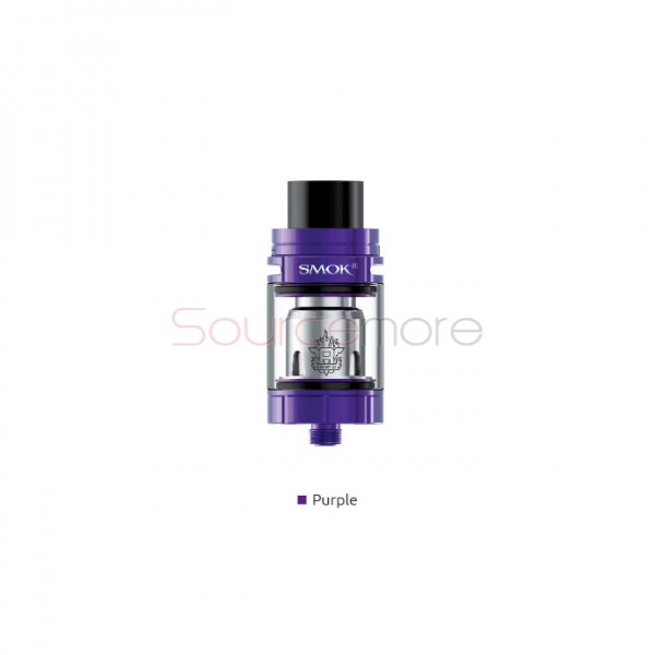 Smok TFV8 X-Baby Tank with Top Airflow Top Filling Design and 4.0ml Capacity- Purple