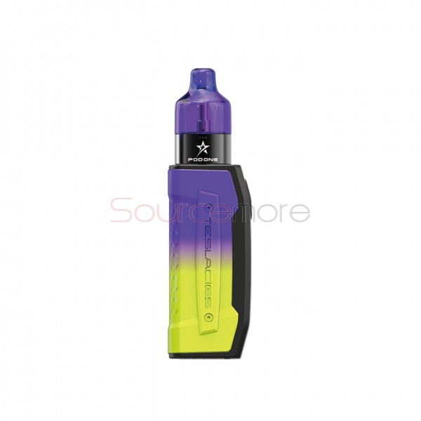 Tesla Falcons Starter Kit with Pod One Atomizer - Purple-Yellow