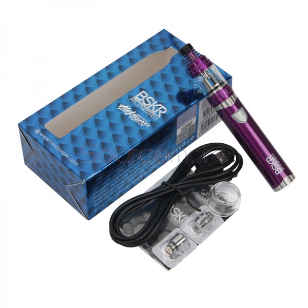 Vandy Vape Berserker MTL Starter Kit with Built-in 1100mAh Battery - Purple
