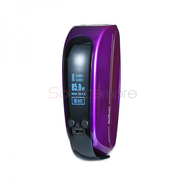 Think Vape Sailboat Baby 85W Mod - Purple