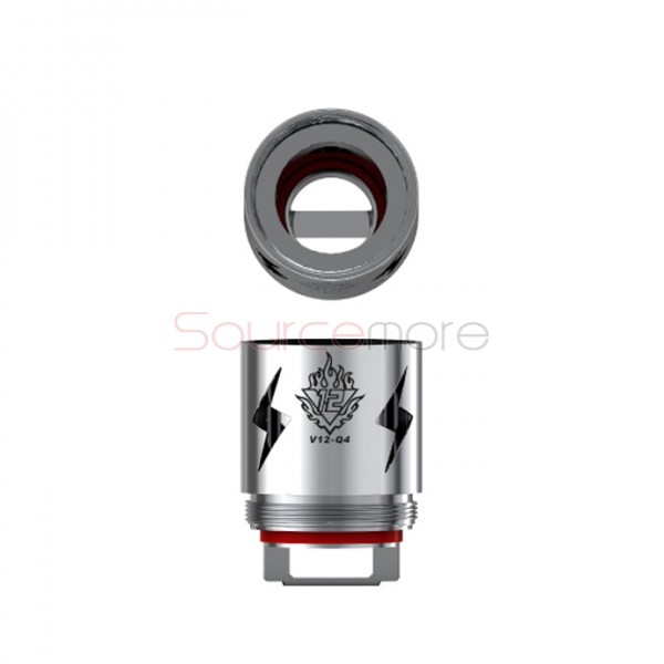 SMOK V12-Q4 Replacement Quadruple Coils Head for TFV12 Tank 3pcs-0.15ohm