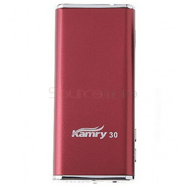 Kamry 30 V1 Variable Wattage 2000mah 510 Threading Box Mod- Red