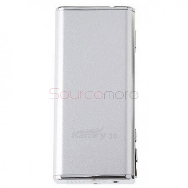 Kamry 30 V1 Variable Wattage 2000mah 510 Threading Box Mod- Silver
