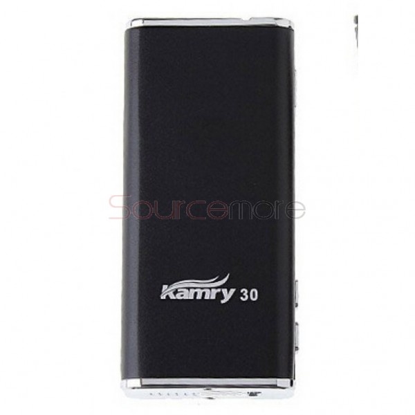 Kamry 30 V1 Variable Wattage 2000mah 510 Threading Box Mod- Black