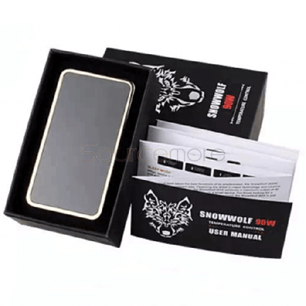 Snow Wolf Mini 90W TC Box Mod Supports Kanthal/Nickel/ Titanium Wires Single 18650 Cell-Gun gery