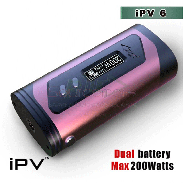 Pioneer4You IPV 6X TC 215W Box Mod - Purple
