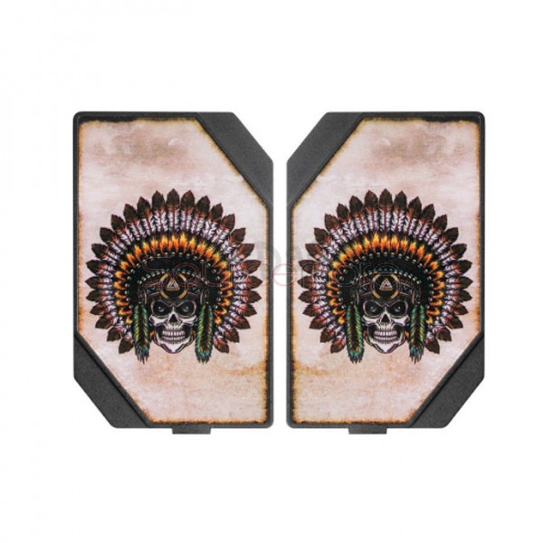 Limitless Replacement Front and Back Plates for LWC 200W Mod- Skull