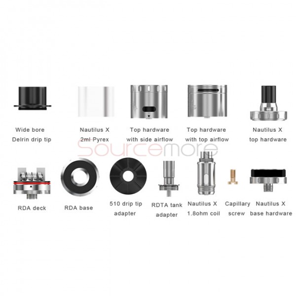 Aspire Quad-Flex 4-in-1 Survival Tank - Silver