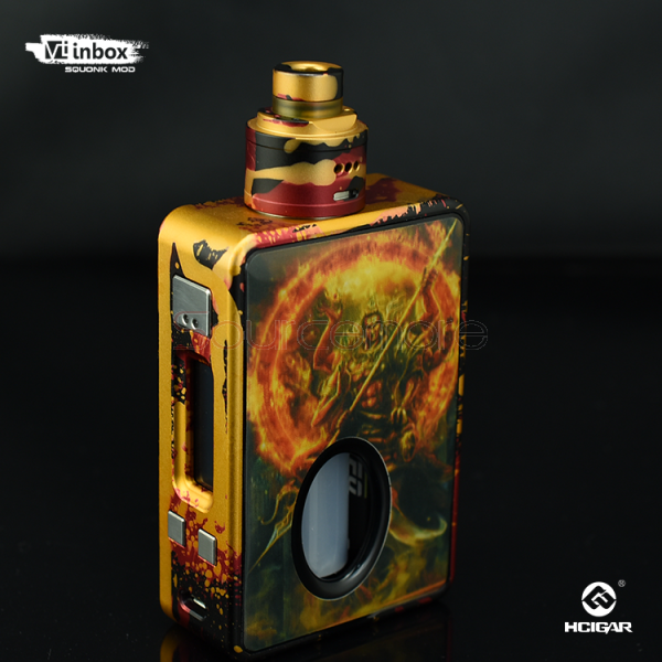 Hcigar VT Inbox with Maze V1.1 Starter Kit Powered by Single 18650 Cell-CamoYellow 