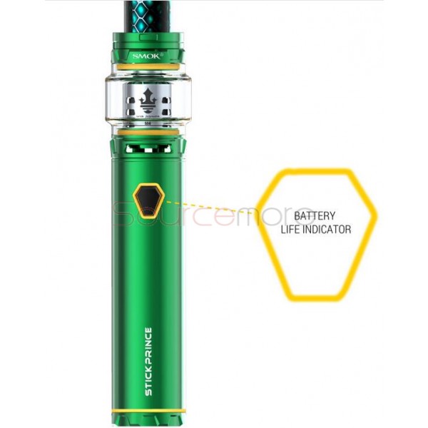 Smok Stick Prince Kit 3000mah Stick Prince Battery with 8ml TFV12 Prince Tank-Black