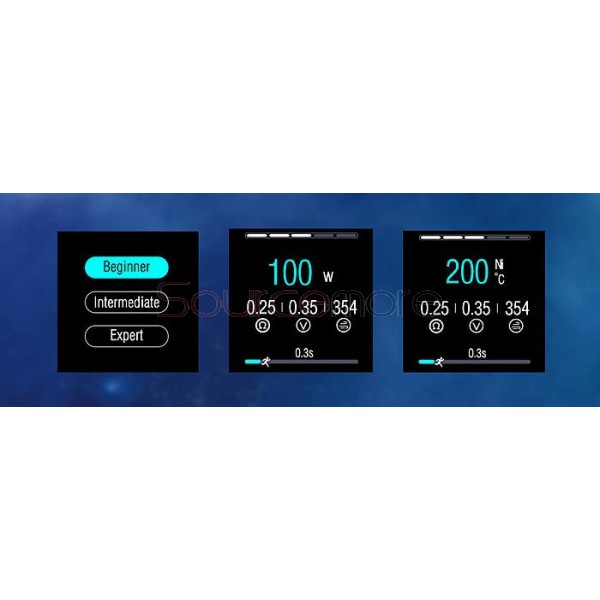 Kanger Vola 100W TFT Screen Mod with 2000mah Built-in Capacity- Blue