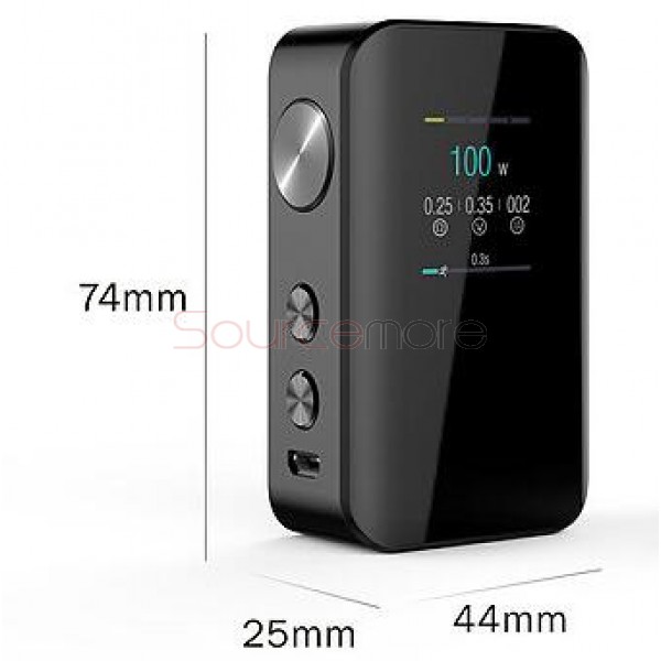 Kanger Vola 100W TFT Screen Mod with 2000mah Built-in Capacity- Red