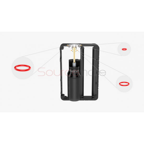 Vandy Vape Pulse BF 80W Squonk Mod Standard Version - Lava Red