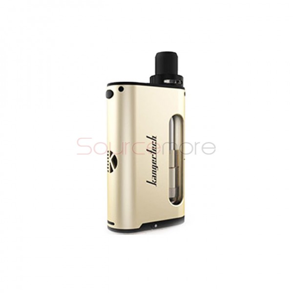 Kanger CUPTI TC All-in-One Starter Kit for MTL and DL 5.0ml Capacity with 75W Output- Champagne