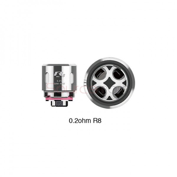 Kanger R8-OCC Nicr 0.2ohm Coil Head for Vola Subohm Tank 3pcs-0.2ohm