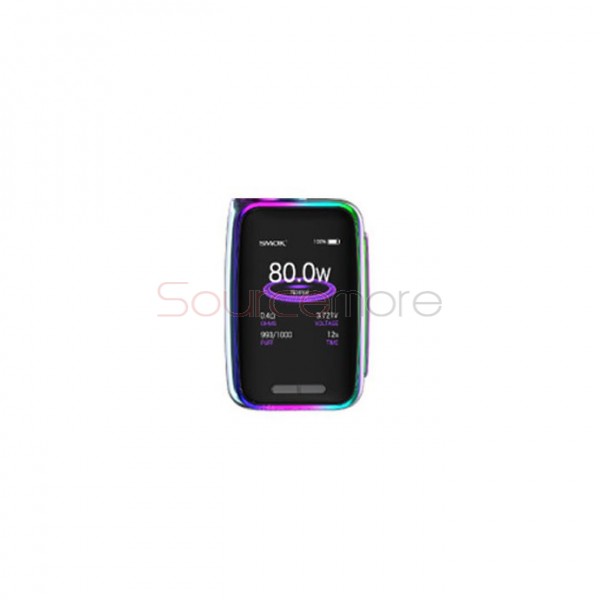 Smok X-Priv Baby 80W Box Mod with 2300mah Built-in Capacity-Prism Rainbow