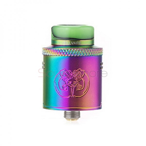 Hellvape Drop Dead RDA Rebuildable Dripping Atomizer - Rainbow