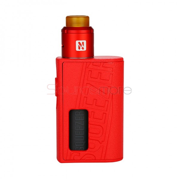 Hugo Vapor Squeezer BF Kit with N RDA - Red