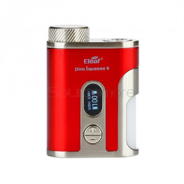 Eleaf Pico Squeeze 2 100W Squonk Mod - Red