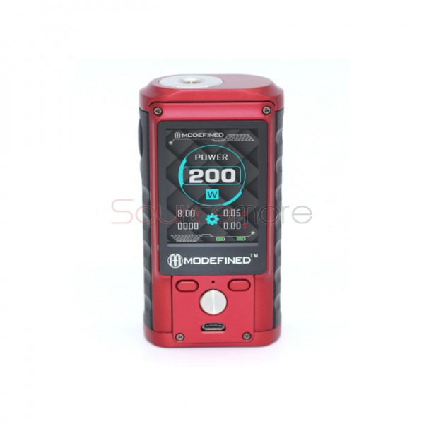 Modefined Draco 200W Box Mod - Red