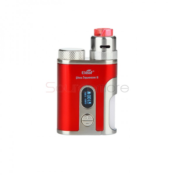 Eleaf Pico Squeeze 2 100W Squonk Kit - Red