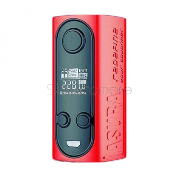 Hugo Vapor Asura 228W 2-in-1 Squonk Box Mod - Red